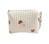 Twinice Kit De Cuidado Bebe, Kit De Inodoro, Bolsas De Pañales, Bolso De Mano Mamá Bolsas De Pañales, Organizador De Cochecito Bolsas Pañales (Oso)