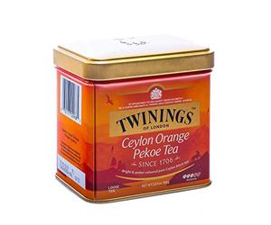 Twinings Ceilán Naranja Pekoe Té Lata suelta 100 g