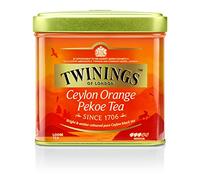 Twinings Ceylon Orange Pekoe - Bote de té (100 g, aroma refrescante que caracteriza a este té), color negro