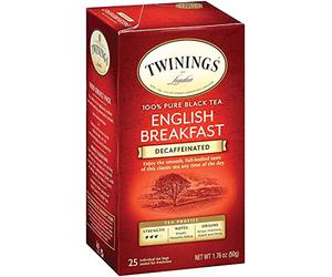 Twinings Classics - Té inglés descafeinado (25 bolsas)