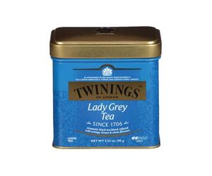 Twinings Lady Grey Tea, Loose Tea, 3.53-Ounce Tins (1 x 100g)