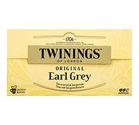 Twinings Of London Earl Grey Origin Tea con sabor a bergamota - 25 bolsas, 50 g