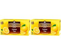Twinings Té Negro con Aroma Natural de Limón 25 bolsas (Paquete de 2)