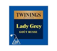 Twinings - Té ruso con sabor a bergamota y cítricos, 20 bolsas, 40 g