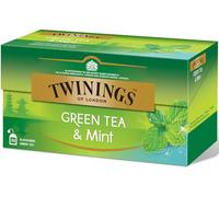 Twinings Té Verde con Menta, 25 sobres