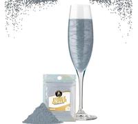 Twinkle my Drink Purpurina Dorada Comestible Para Bebidas (Plata)