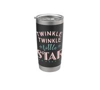 Twinkle Twinkle Little Star linda Vaso térmico de acero inoxidable de doble pared