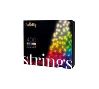 Twinkly Light Guirnalda de luces para interior y exterior 400 luces LED multicolor Navidad Twinkly Light. Multicolor