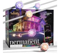 Twinkly Luz permanente - 72 RGB LED String White Wire, Plug F