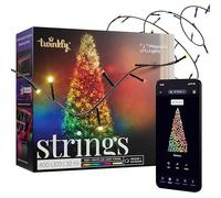 Twinkly Light Guirnalda de luces para interior y exterior 400 luces LED multicolor Navidad Twinkly Light. Multicolor