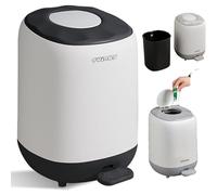 Twinky Mangiapannolini, cestino para pañales con antiolor para bebés, sin cajones, compacto con tapa, para bolsas de basura normales