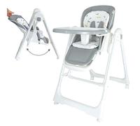 Twinly - Trona bebé Evolutiva Hamaca columpio multifunción Movity - Plegable, reclinable y ajustable con Reductor Arnés 5 puntos y Bandeja extraíble - 0m+ a 15kg