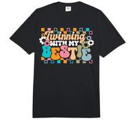 Twinning with My Bestie Día de la Amistad Regalo para los me Comfort Colors Adult Heavyweight T-Shirt