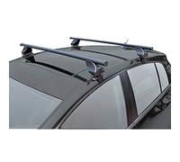 Twinny Load Juego de Barras de Techo de Acero S53 Compatible con Audi Q2 2017- & Fiat 500X 2015- (sin Barras longitudinales)