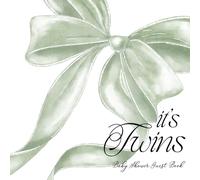 Twins Baby Shower Guest Book: Elegant Gender Neutral Keepsake with Gift Log, Thank You Tracker and Memory Pages