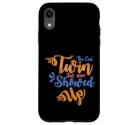 Twins Just Showed Up Funny Brother Sister Hermano Coincidencia Carcasa para iPhone XR
