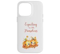 Twins Pregnancy Expecting Two Little Pumpkins Halloween Fall Carcasa para iPhone 14 Pro MAX