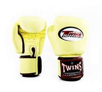 Twins Special BGVL 3 Guantes de boxeo - Cuero Genuino - Vainilla - 14 oz