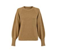 Twinset Jersey 'Crew-neck wool and cashmere jumper' cognac M EUR