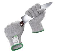 Twinzee Guantes Anticortes - Protección Nivel E de Alto Rendimiento, Aptos para Uso Alimentario, 1 Par (Large)