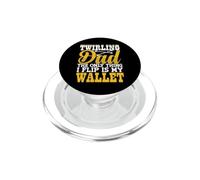 Twirling Dad The Only Thing I Flip Is My Wallet PopSockets PopGrip para MagSafe