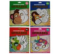 Twisk máscara juego de manualidades color y crea tu propia máscara de juguetes creativos