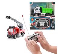 Twisk RC - Coche de juguete camión de basura o camión de bomberos, multicolor