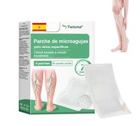 Twisma VeinTarget parche avanzado con para varices, 2026 Nuevo Parches Para Varice En Piernas, Pvarices circulacion Para Piernas Cansadas Pesadas, varices eliminar piernas Todo Tipo De Piel (1PC)
