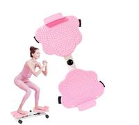 Twist Board Für Fitness - Einstellbarer Leiser Bauchtrainer,Effektives Kernmuskeltraining Für Kraftübungen, Home Fitness Und Senioren