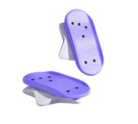 Twist Cintura Torsión Disc, Waist Twisting Machine, Diseño Dividido, Base Antideslizante, Capacidad de Carga Estable, Rotación Suave, Adecuada para el Entrenamiento de los Músculos Centrales(Purple)