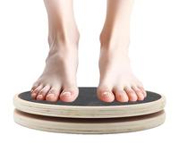 Twist Exercise Machine, Waist Sculptor Trainer, 11.22x11.22x1.77 pulgadas, Full Twisting Ejerciser, Rotating, Core Workout Equipment for Home Fitness and Body Toning, Wooden