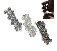 Twisted hair Wire Pony Hairwire, Pearl Telephone Wire Elastic Hair Bands, Soft Pearl Braided Elastic Spiral Hairs Ties, Elegant Phone Wire Hair Bands, for Women(3pcs)