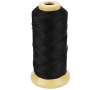 Twisted Nylon Line Twine Cordón para Jardinería Marcado Proyectos de Bricolaje Elaboración de Mampostería (1mm-656 Feet, Negro)