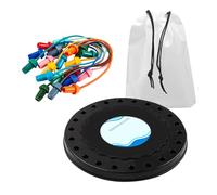 Twisted Rope Brain Teaser - Desentrañar , cordones y nudos | Desafío de mesa para habilidad, coordinación, diversión, entrenamiento cerebral, para niños, adolescentes, adultos, múltiples