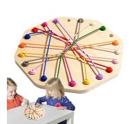 Twisted Rope Untangle Game - Familiares interactivos, Constructor de Habilidades cognitivas, Juguetes de Tablero Educativo para razonamiento lógico | Diversión Entre Padres e Hijos
