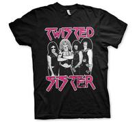 Twisted Sister Band Profile tee T-Shirt Mens Unisex