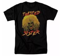 Twisted Sister Scream T Shirt Heavy Metal Band Rock n Roll Music Black S