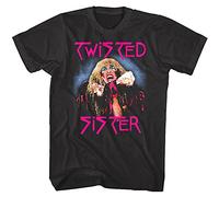 Twisted Sister Stay Hungry Album - Camiseta para hombre, diseño de Dee Snider Singer Glam, Negro, XL