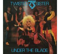 Twisted Sister – Under the Blade – Vinilo Edición Deluxe (Plateado Metálico, Doble portada)