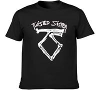 Twisted Sister We're Not Gonna Take It Men's T Shirt Unisex Cotton Print tee Black M
