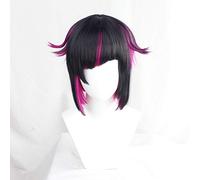 Twisted-Wonderland Lilia Vanrouge Cosplay peluca rosa mezclado negro Cosplay pelo sintético Halloween unisex juego de roles como foto