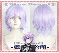 Twisted Wonderland Peluca Epel Felmier Cosplay Peluca Veneno Manzana Púrpura claro Cabello Blancanieves Halloween Hombres Mujeres Juego de roles