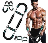 Twister Arm Trainer - Entrenador para Muñecas y Antebrazos en Forma U Ajustable, Ejercitador Doméstico para Pecho, Bíceps, Tríceps y Espalda - Fortificador de Antebrazos con Tres Niveles de Intensidad