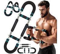 Twister Arm Trainer, Expansor de Pecho Ajustable, Ejercitador de Pecho para Hombres, Equipo de Fitness para Entrenamiento de los Músculos del Hombro, Equipo de Fitness para el Hogar