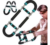 Twister Arm Trainer,verstellbare BrustExpander,tragbare Muskelkraftverstärker,Brusttrainer für Männer ,Detachable Design,Schulterter, Rücken und Unterarm Trainingsstärker,Heimtrainingsgeräte