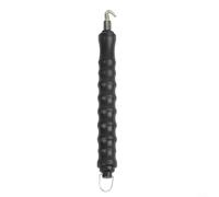 Twister de alambre de amarre automático con gancho curvado y recto | Herramienta de acero al carbono de 12 pulgadas para atar acero para barras en sitios de construcción | Para diseño semiautomático