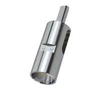 Twister De Alambre Para Cercas - Vástago Triangular Calibre 9/11 | Manga Giratoria De Acero De Alta Resistencia Para Portabrocas De Mordazas | Enrollador De Alambre De Cadena - Herramienta Tensor