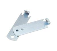 Twister de alambre para postes en T: 2 clips para cercas de acero, torsión multifuncional a prueba de herrumbre, herramienta ergonómica | Dispositivo de torsión de alambre para granja, jardín, ganado,