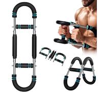Twister - Entrenador de brazo, fortalecedor de antebrazo ajustable de 70 a 110 libras, entrenador muscular de pecho para hombres, entrenador maestro de muslo, equipo de fitness de fuerza corporal