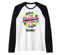 Twister I Win Camiseta Manga Raglan